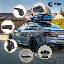 Roof rack for Toyota Land Cruiser Prado (J120) 2002-2009 AIR-3 Aluminum Pl