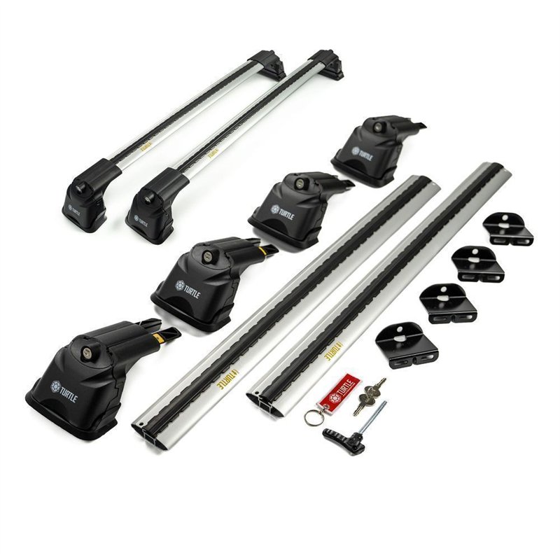 Roof rack for Nissan X-Trail III (T32) 2014-2022 AIR-3 Aluminum Plastic