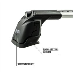 Bagażnik dachowy do Nissan X-Trail III 2014-2022 Aluminium plas