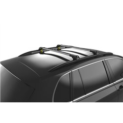 Bagażnik dachowy Nissan Kubistar I (X76 FC/KC) 2003-2009 Aluminium