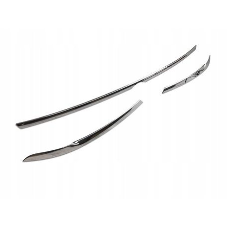 Grille trims under front lights for Volkswagen VW Tiguan II AD1/BW PRE-FL 2