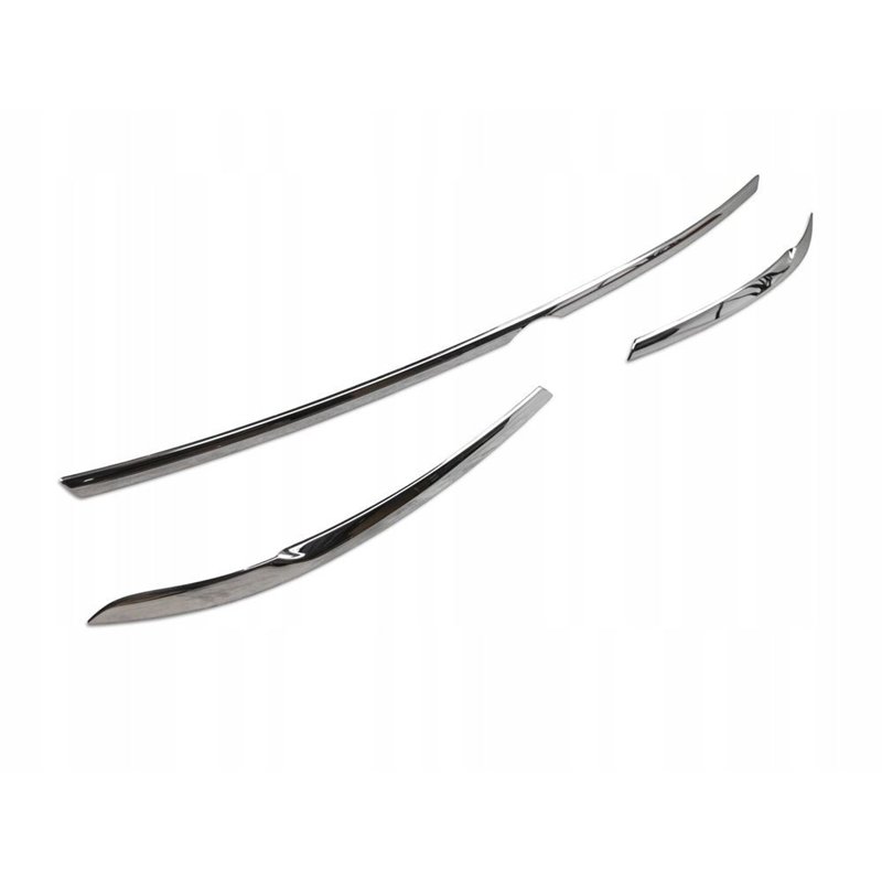 Grille trims under front lights for Volkswagen VW Tiguan II AD1/BW PRE-FL 2