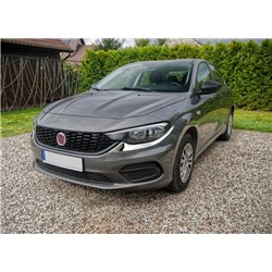 Grille trims under front lights for Fiat Egea Sedan I 356 2016- steel