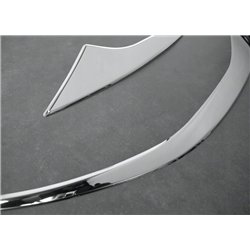 Grille trims under front lights for Fiat Egea Sedan I 356 2016- steel