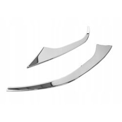 Grille trims under front lights for Fiat Tipo Hatchback II 356 5D 2016- st