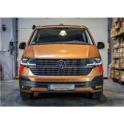 Grille trims under front lights for Volkswagen VW Transporter T6.1 2019-202