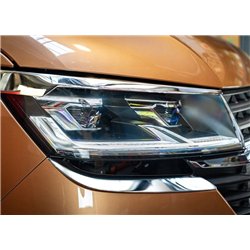 Grille trims under front lights for Volkswagen VW Transporter T6.1 2019-202