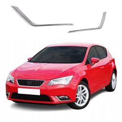 Halogen light frames trims for SEAT Leon Hatchback III 5F 5D PRE-FL 2012-20