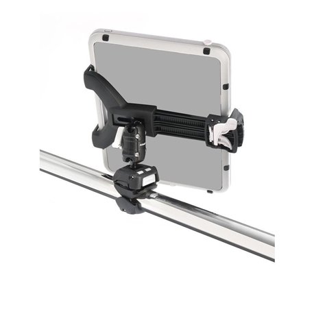 Zestaw montażowy do tabletu z adapterem wielopozycyjnym na reling