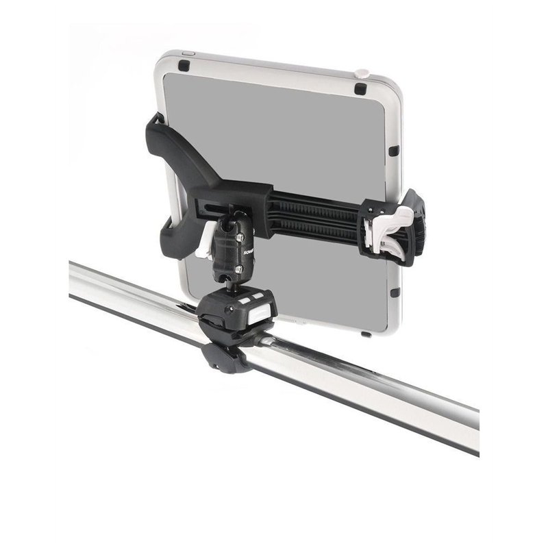 Zestaw montażowy do tabletu z adapterem wielopozycyjnym na reling