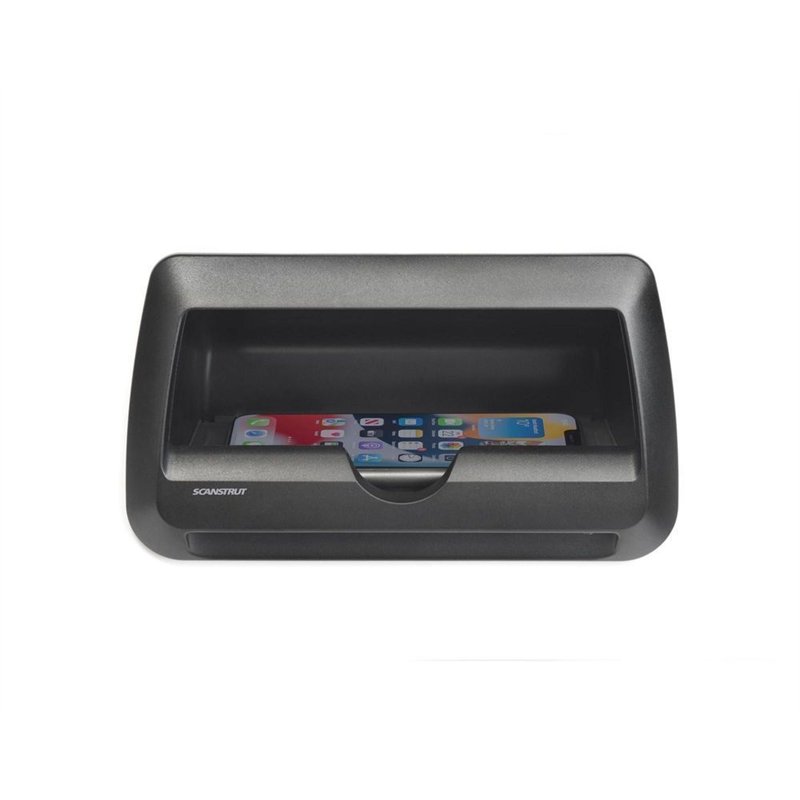 Wodoodporna ładowarka bezprzewodowa z kieszenią na telefon 3 cewki