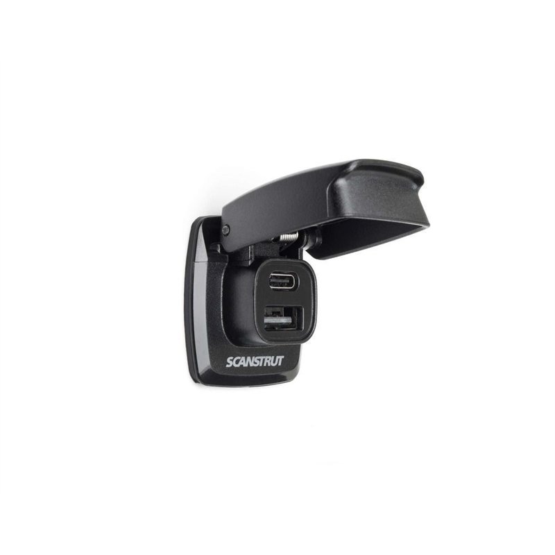 Gniazdo zasilania USB-A / USB-C z klapką ochronną