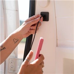 Gniazdo zasilania do montażu wewnętrznego 2X USB-C