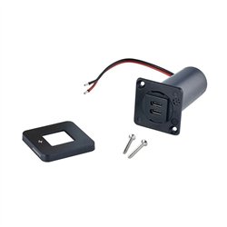 Gniazdo zasilania do montażu wewnętrznego 2X USB-C