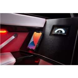 Wodoodporny uchwyt do telefonu z ładowaniem bezprzewodowym