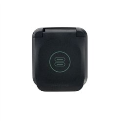 Gniazdo zasilania 2X USB-C z klapką ochronną