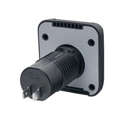 Gniazdo zasilania 2X USB-C z klapką ochronną