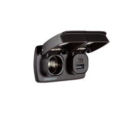 Podwójne gniazdo zasilania USB-A / USB-C / 12V