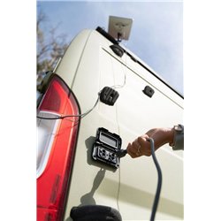 Gniazdo 125V podwójne z klapką ochronną