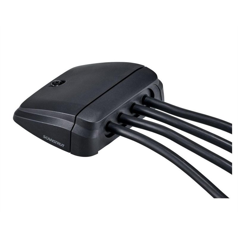 Wieloprzewodowy przepust kablowy wodoszczelny w orientacji poziomej