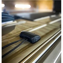 Wieloprzewodowy przepust kablowy wodoszczelny w orientacji poziomej