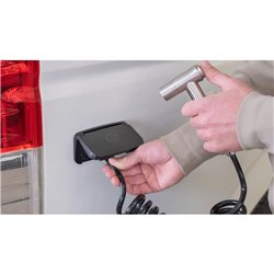 Gniazdo wodne z szybkozłączem i zestawem natryskowym