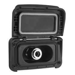 Gniazdo wodne z szybkozłączem i zestawem natryskowym