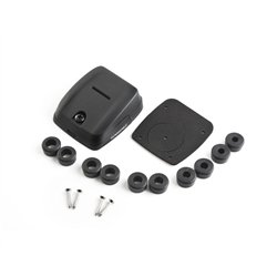 Przepust kablowy wodoszczelny na 2 przewody w orientacji poziomej