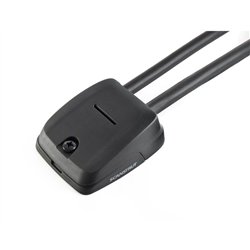 Przepust kablowy wodoszczelny na 2 przewody w orientacji poziomej