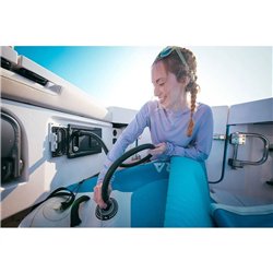 Przedłużający wąż do pompki z zestawem końcówek, 3,6 m