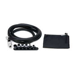 Przedłużający wąż do pompki z zestawem końcówek, 3,6 m