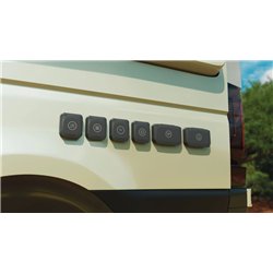 Gniazdo zasilania 12V z klapką ochronną