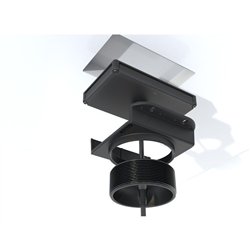 Wodoodporna ładowarka bezprzewodowa ukryta 3 cewki