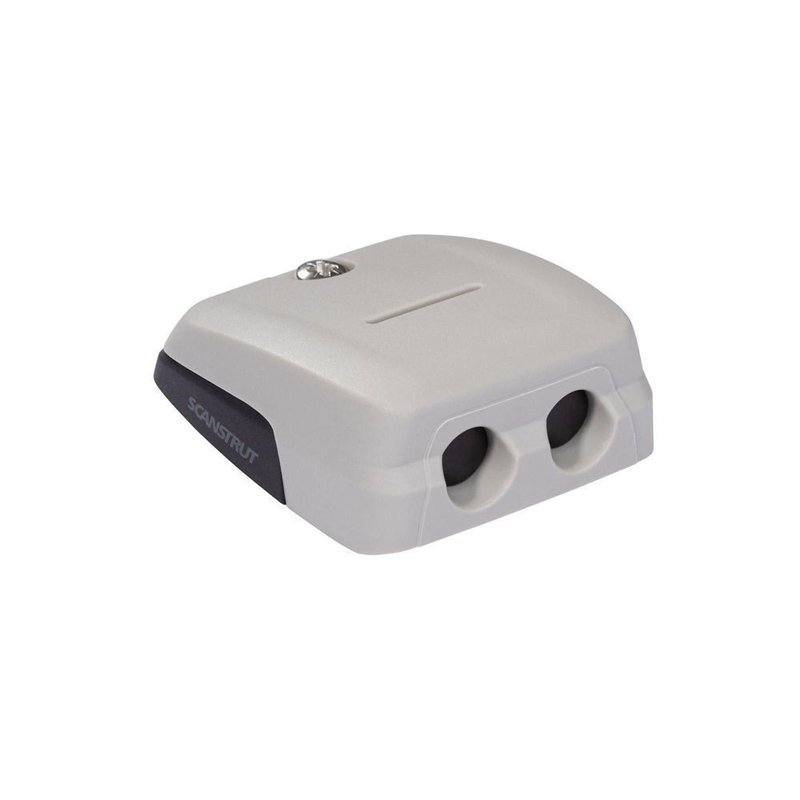 Przepust kablowy wodoszczelny na 2 przewody w orientacji poziomej