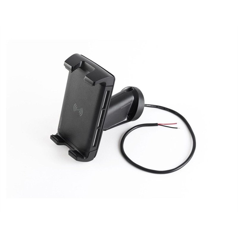 Wodoodporny regulowany uchwyt do telefonu z ładowaniem bezprzewodowym