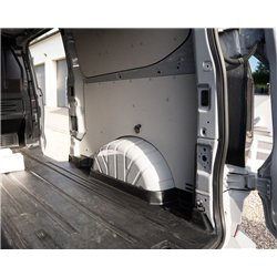 Inner wheel arch liners for Ford Tourneo Custom II V710 2023- Black ABS