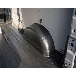 Inner wheel arch liners for Ford Transit Custom II V710 2023- Black ABS