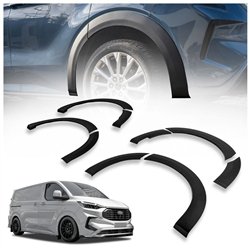 Wheel arch extensions for Ford Transit Custom II V710 L1 SWB 2023- ABS