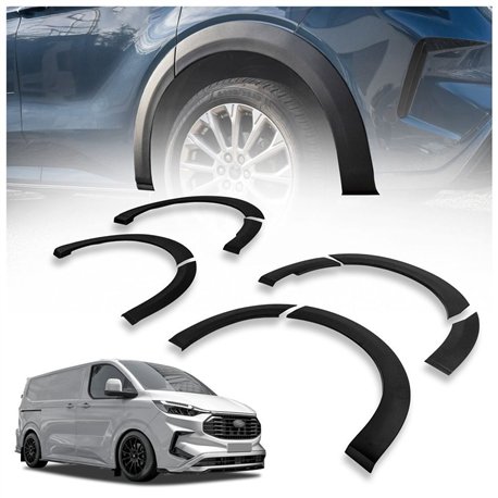 Wheel arch extensions for Ford Transit Custom II V710 L1 SWB 2023- ABS