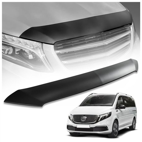 Osłona maski do Mercedes EQV (V447) 2019- | Czarny ABS