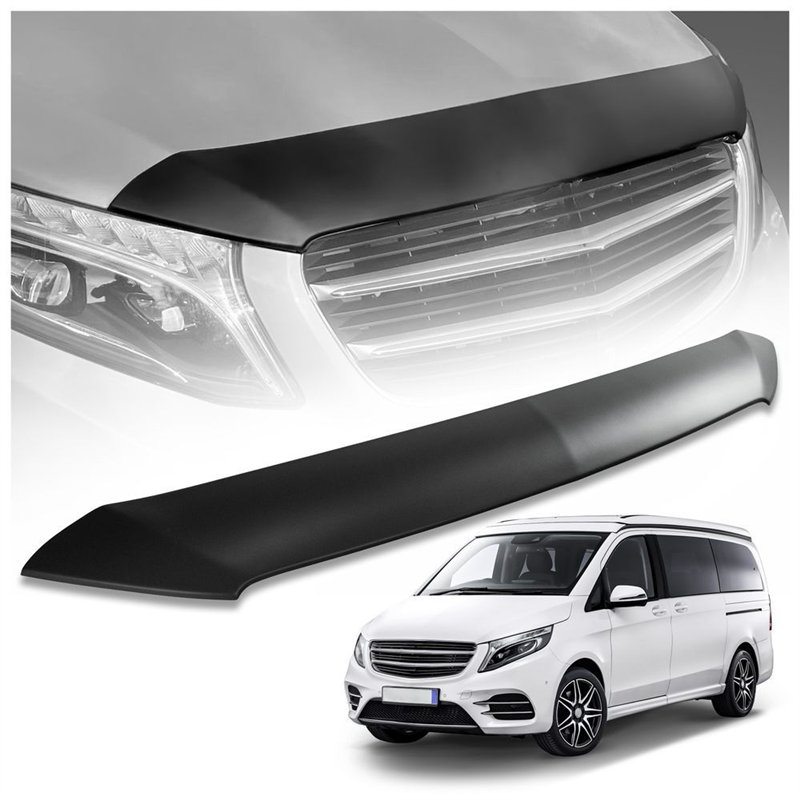 Osłona maski do Mercedes Marco Polo (W447) 2015- | Czarny ABS