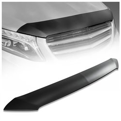 Bonnet guard for Mercedes Vito (W447) 2014- | Black ABS plastic Matte