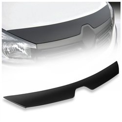 Bonnet guard for Renault Trafic III (FG/JG) 2014- | Black ABS plastic Matte