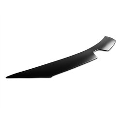 Bonnet guard for Renault Trafic III (FG/JG) 2014- | Black ABS plastic Matte
