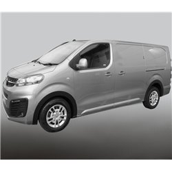 Wheel arch extensions for Citroen Dispatch III V L3 XL 2016- Black ABS