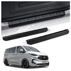 Listwy progowe przednie do Ford E-Tourneo Custom I 2023- | ABS