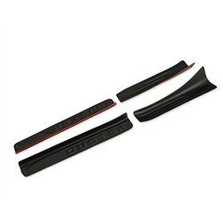 Listwy progowe do Dacia Duster II (HM | SR) 2018-2024 Czarny ABS