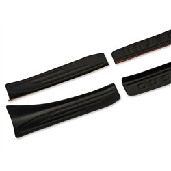 Listwy progowe do Dacia Duster II (HM | SR) 2018-2024 Czarny ABS