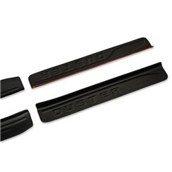 Listwy progowe do Dacia Duster II (HM | SR) 2018-2024 Czarny ABS