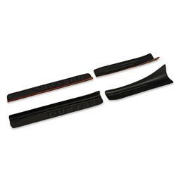 Listwy progowe do Dacia Duster II (HM | SR) 2018-2024 Czarny ABS